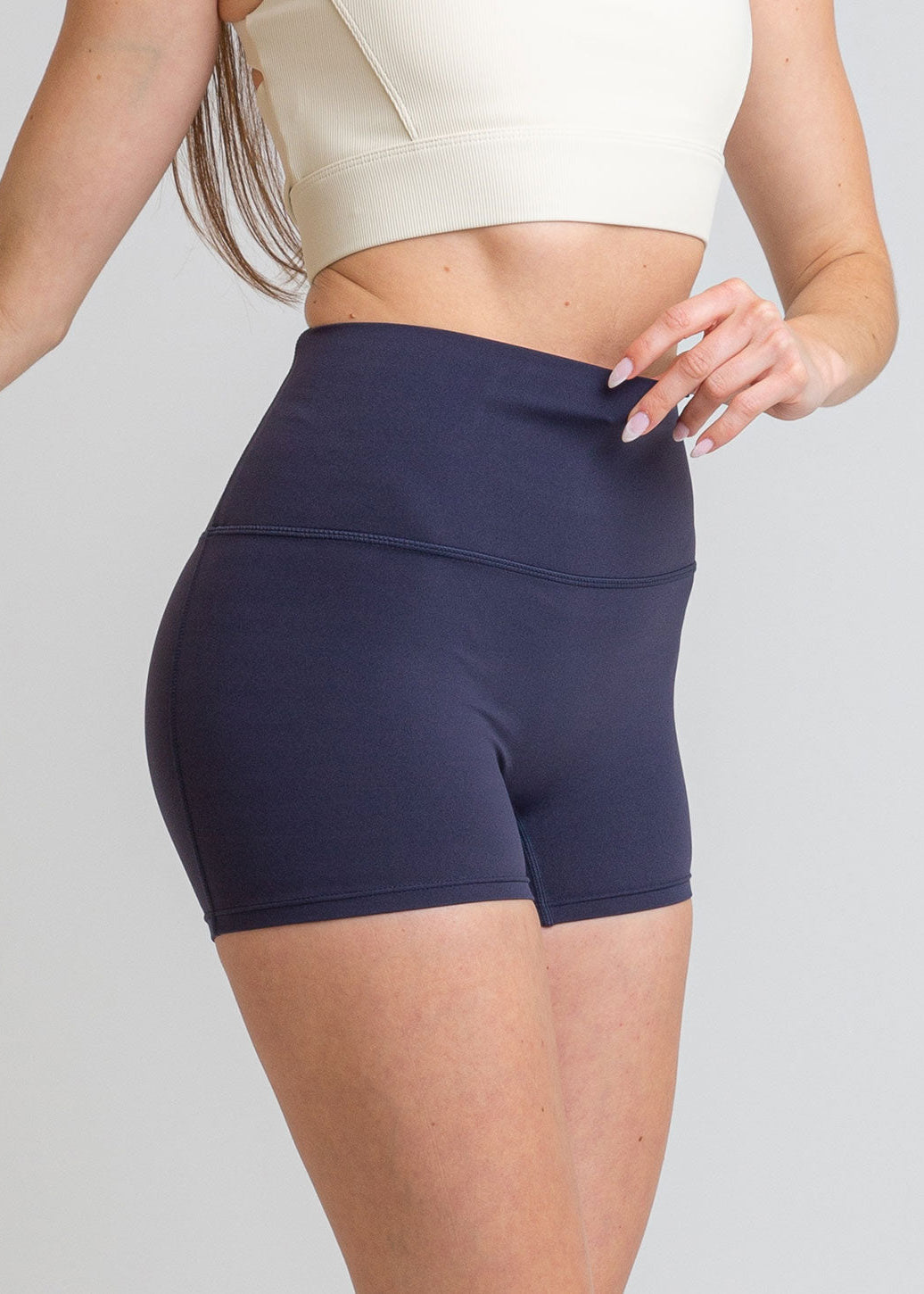 Short Cintura Compresiva Azul Marino