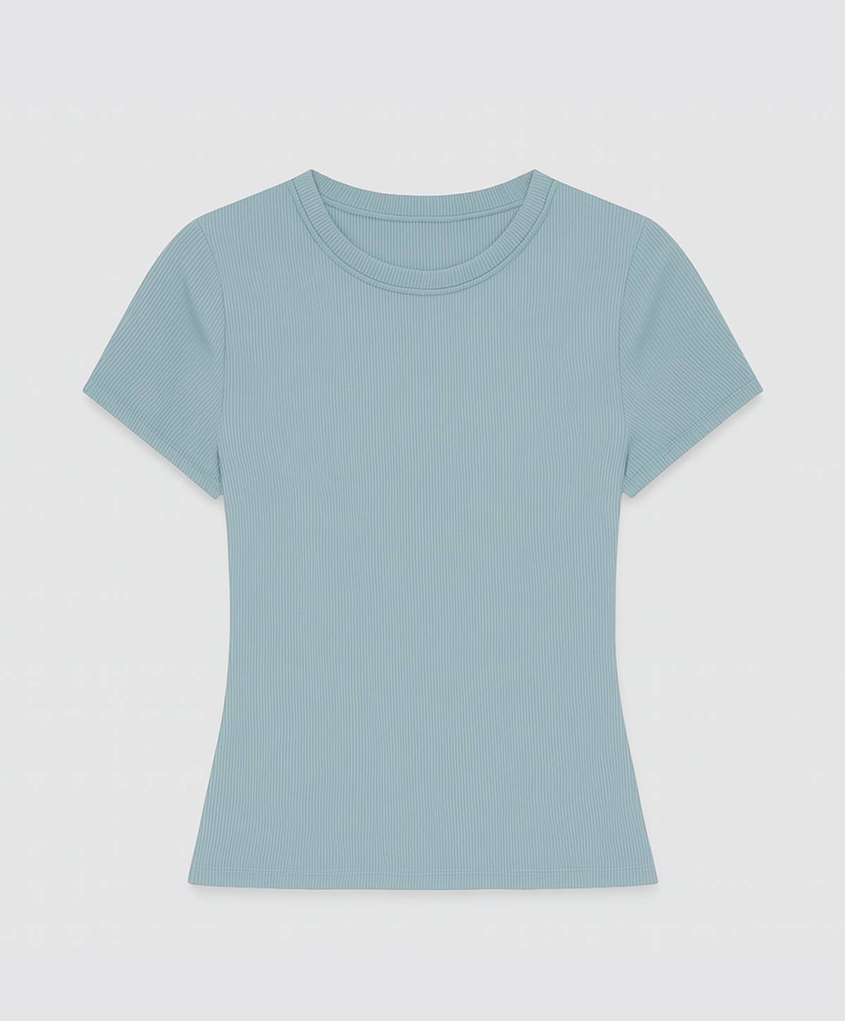 Camiseta modal premium celeste