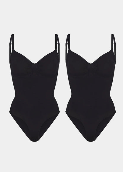 Pack 2 Bodies Reductores Negros Control Total
